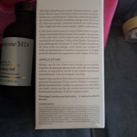 Perricone MD Essential Fx Acyl-Gluthathione Chai Body Oil BNIB 🌟 - Picture 6 of 6